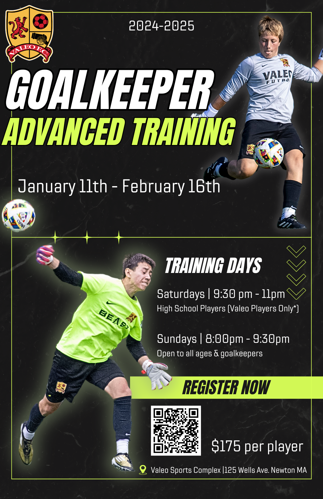 goalkeeper clinic