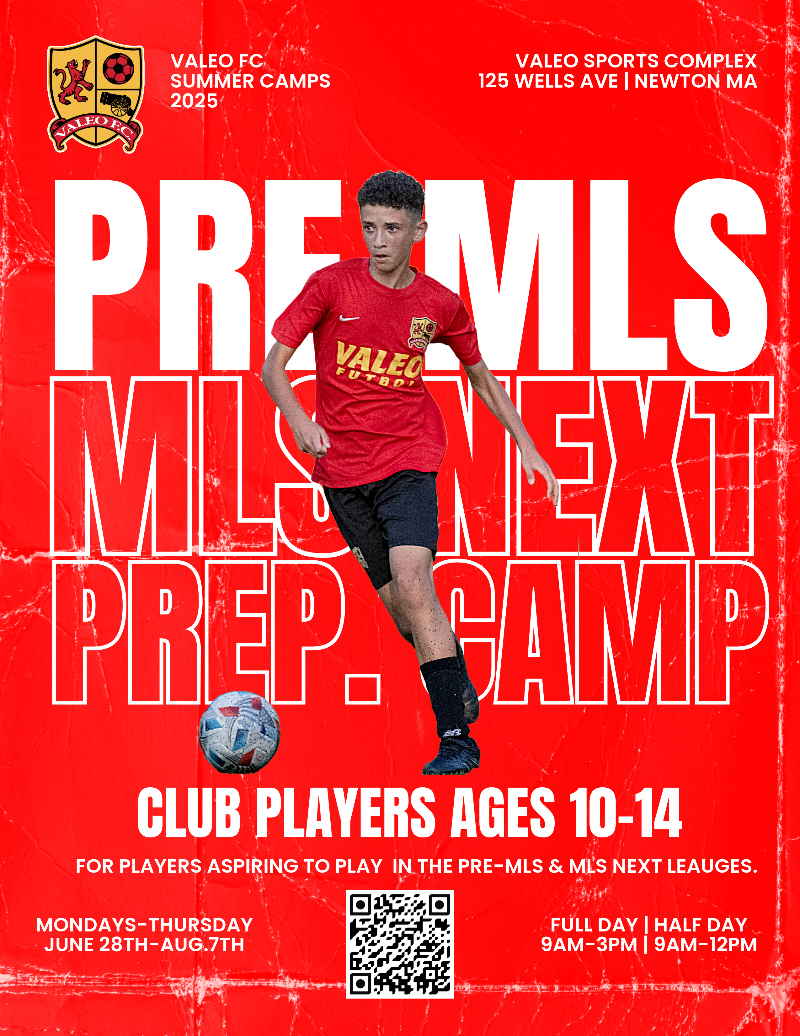 PRE MLS NEXT SUMMER CAMP 25