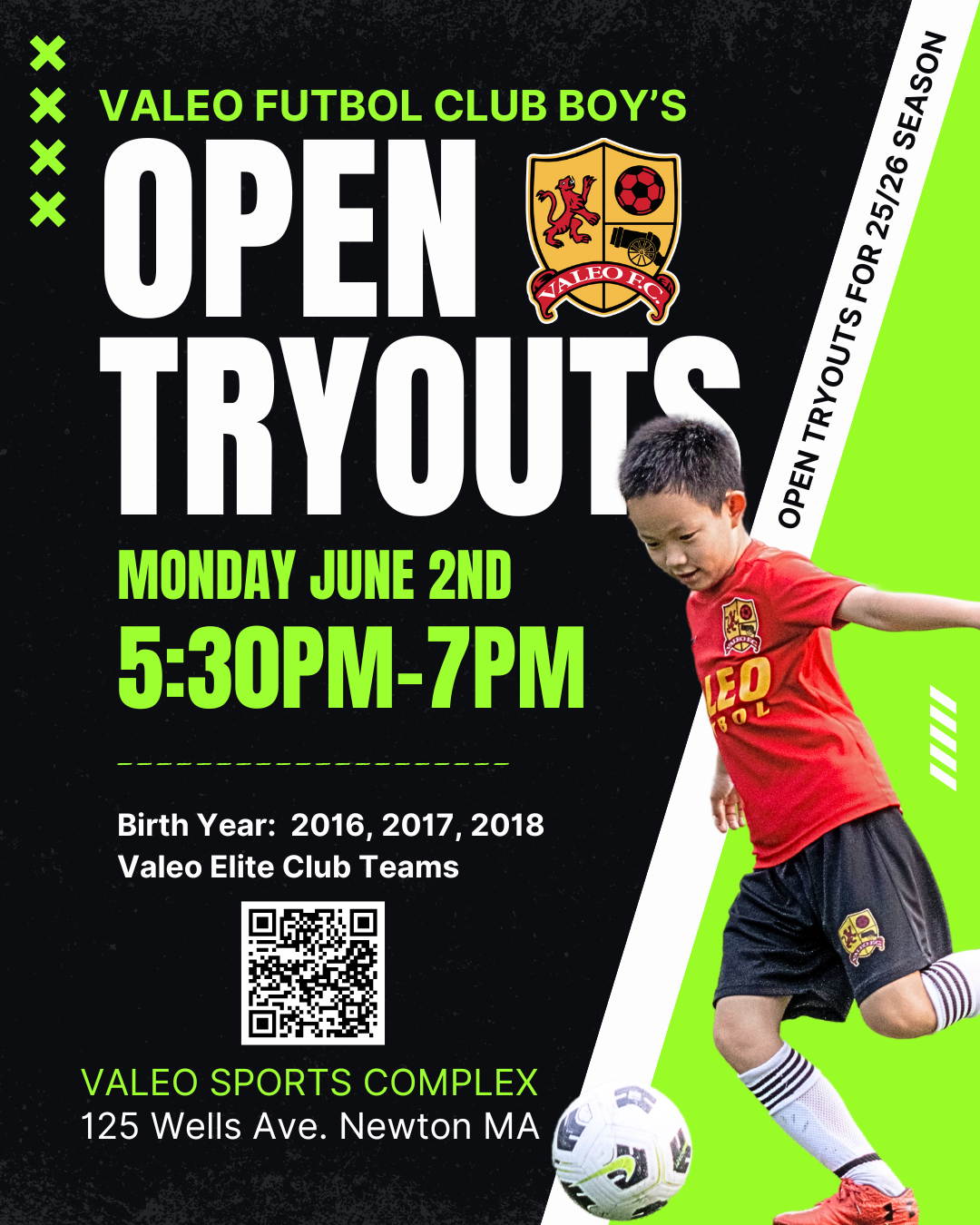 Open Tryouts
