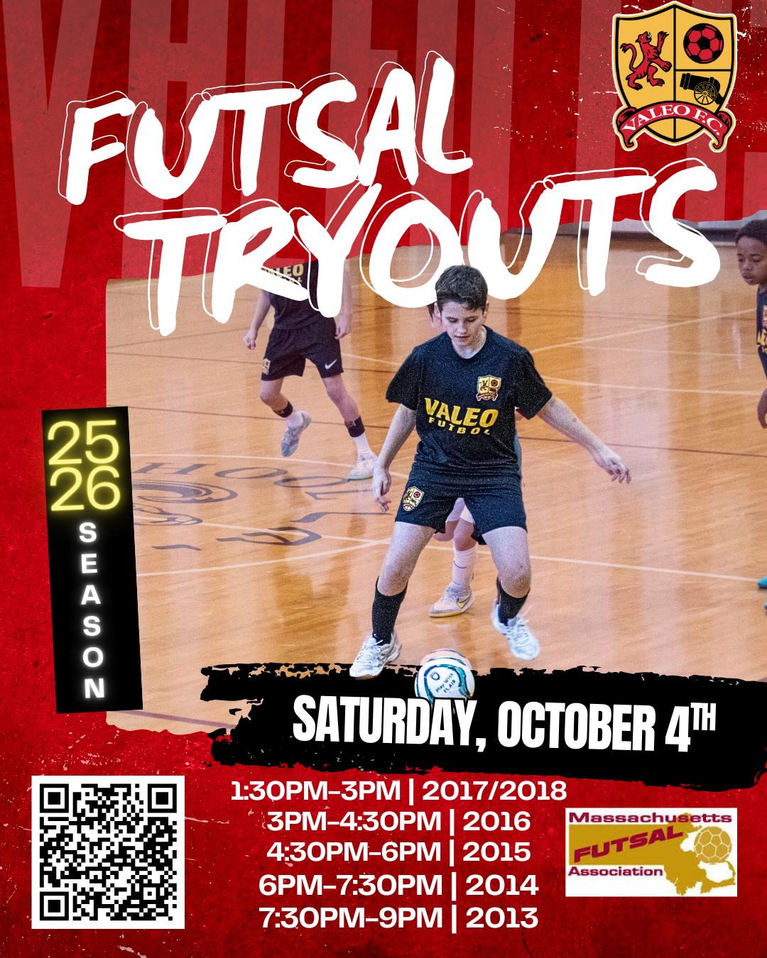 futsal tryouts