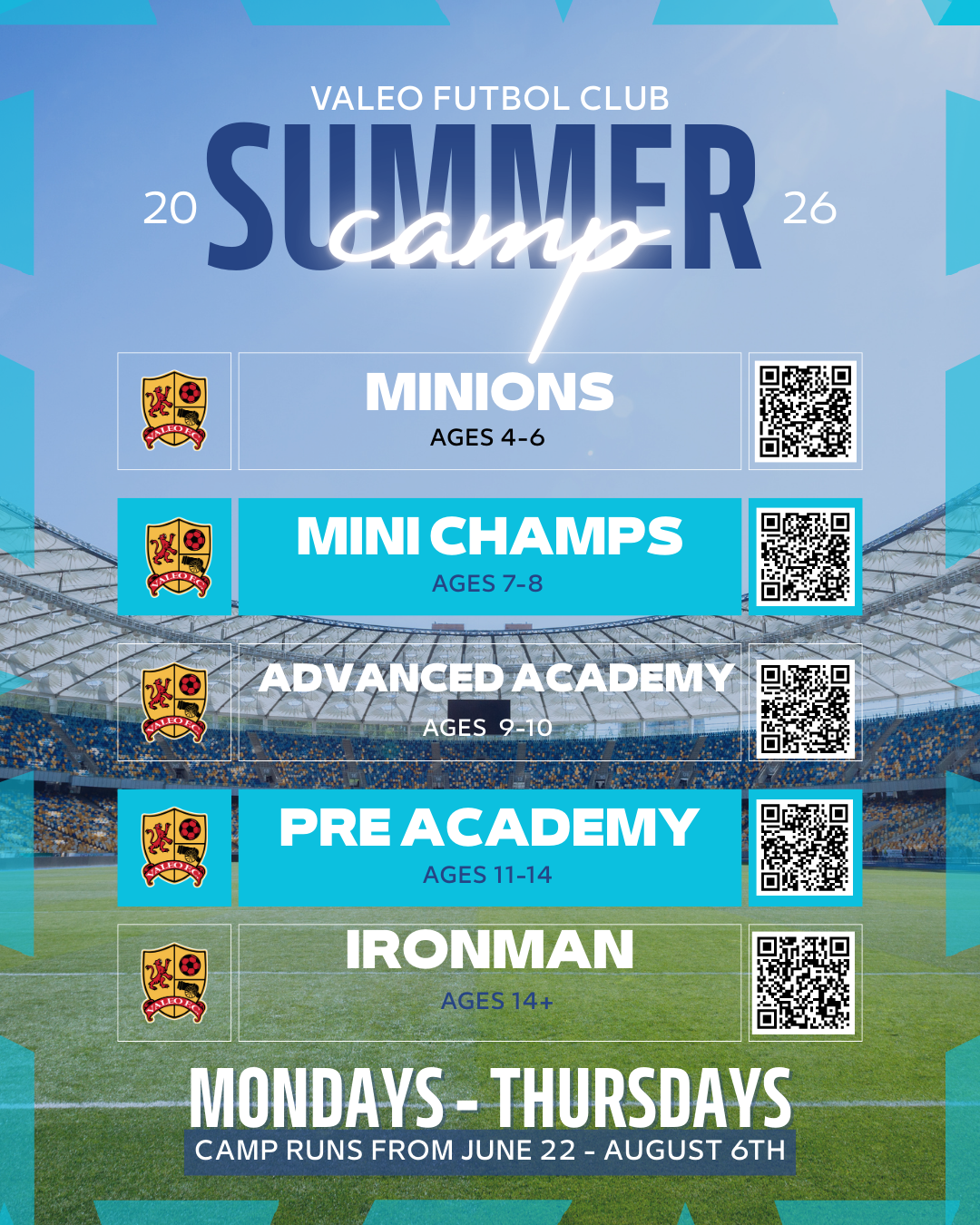 Summer Camp Flyer 2026