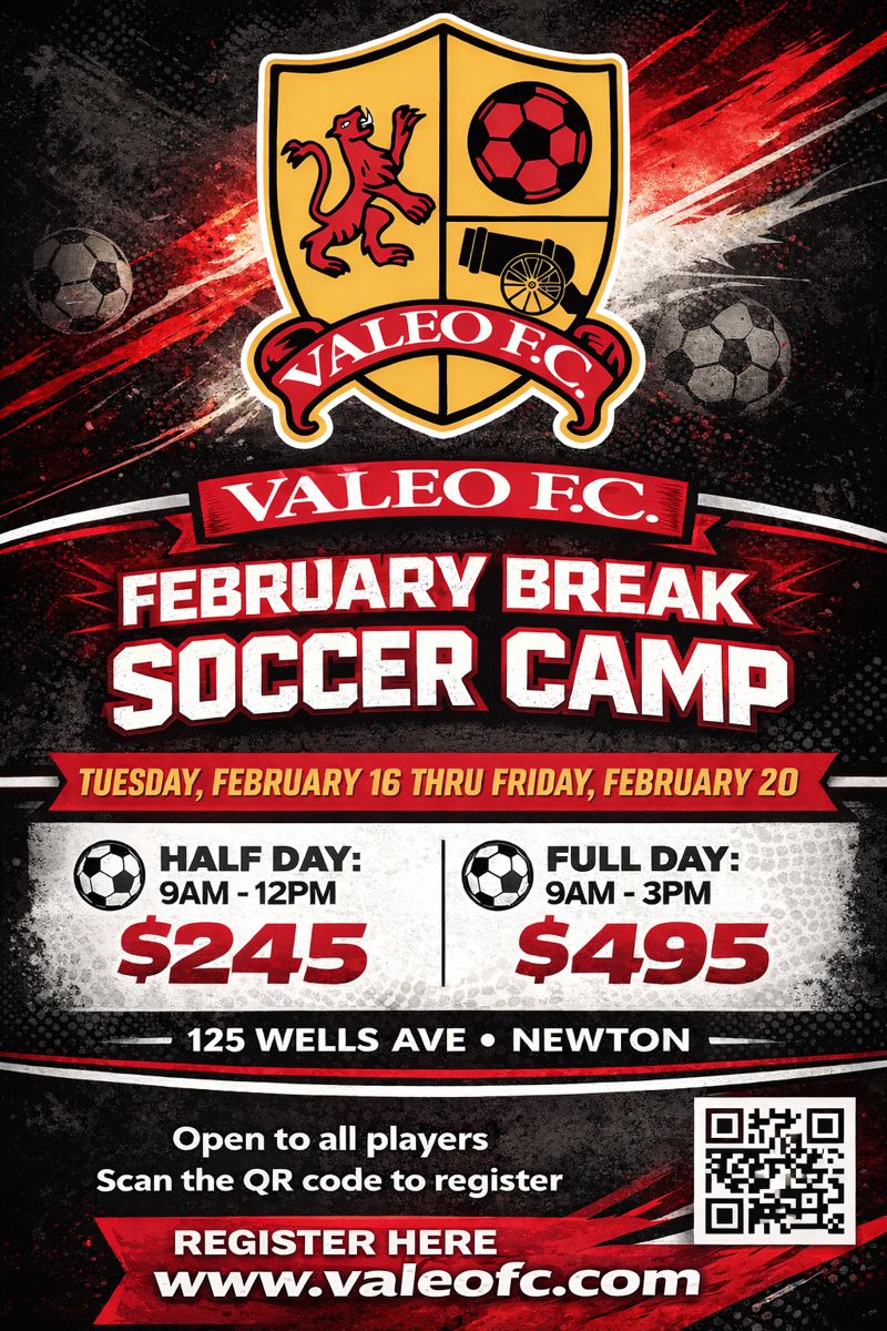 February Break Soccer Camp 2026